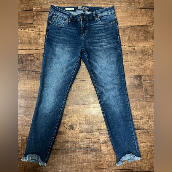 Kut from the Kloth Denim - Kut from the Kloth Dark Blue Carlo Ankle Skinny Jeans Size 6